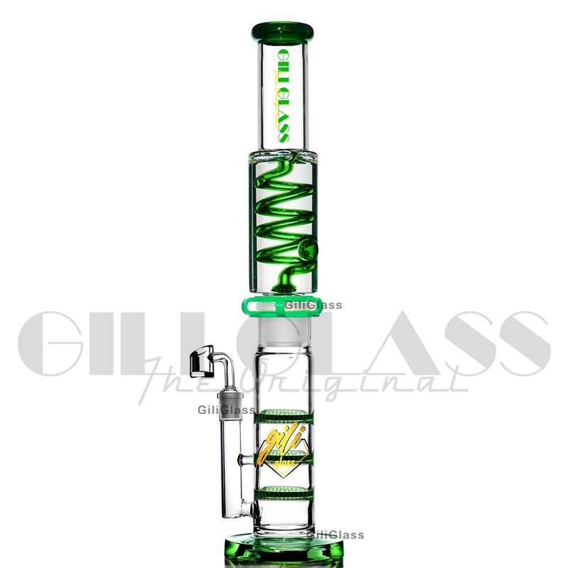 Gili-522 green with quartz banger