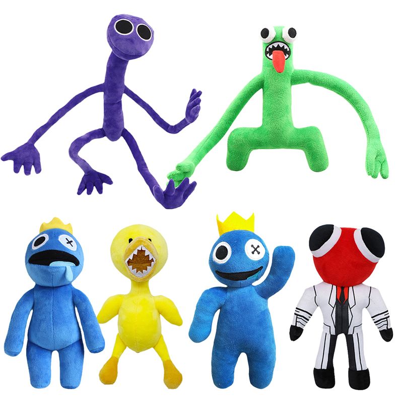 30CM Rainbow Friends Plush Toy Doll Cartoon Game Character Doll Kawaii Blue Monster Soft Stuffed Animal Toys For Kids Fans 30CM Rainbow Friends Plush Toy Doll Cartoon Game Character Doll Kawaii Blue Monster Soft Stuffed Animal Toys For Kids Fans