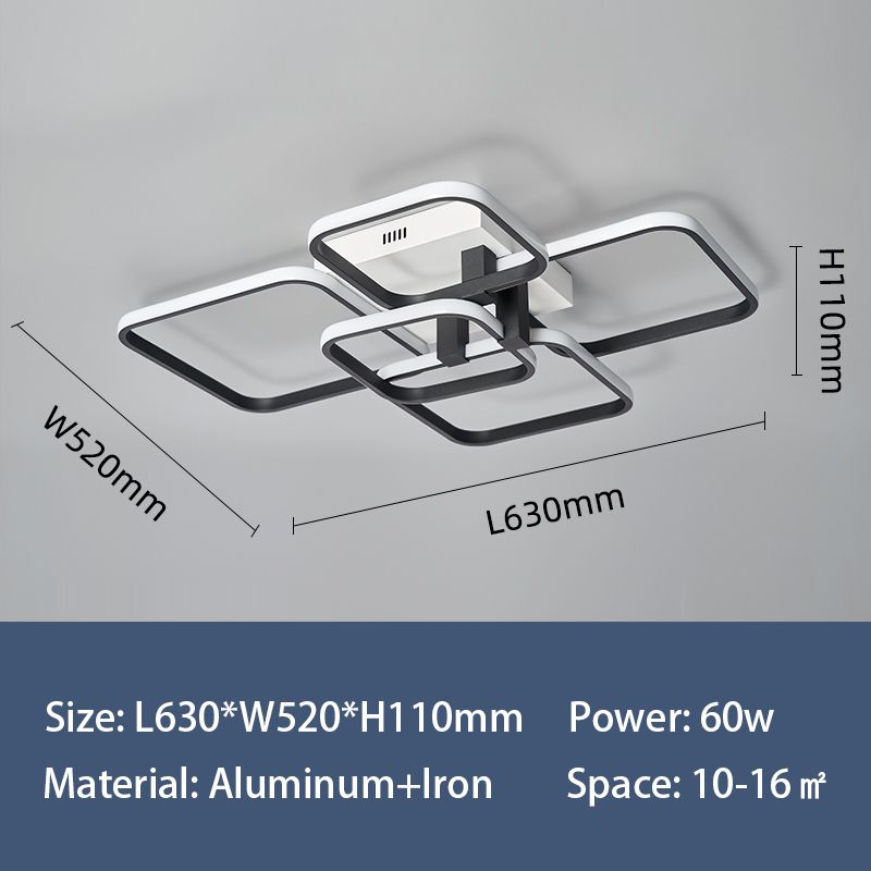 5 Arms L630xW520mm Chiny Ściemniane RC