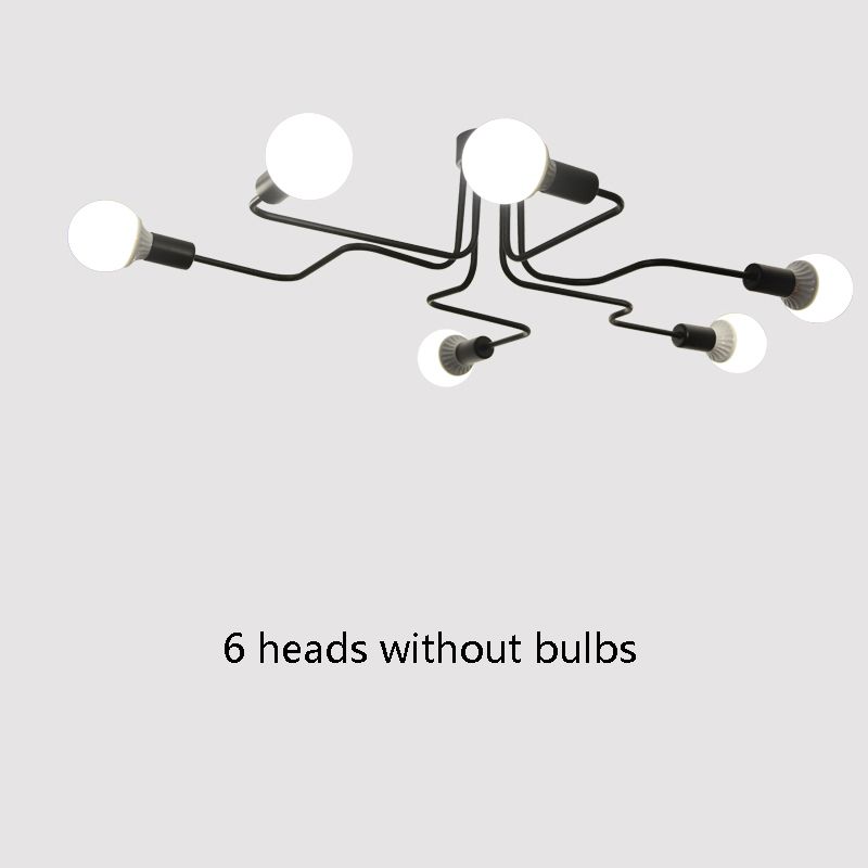 6 heads Without bulb