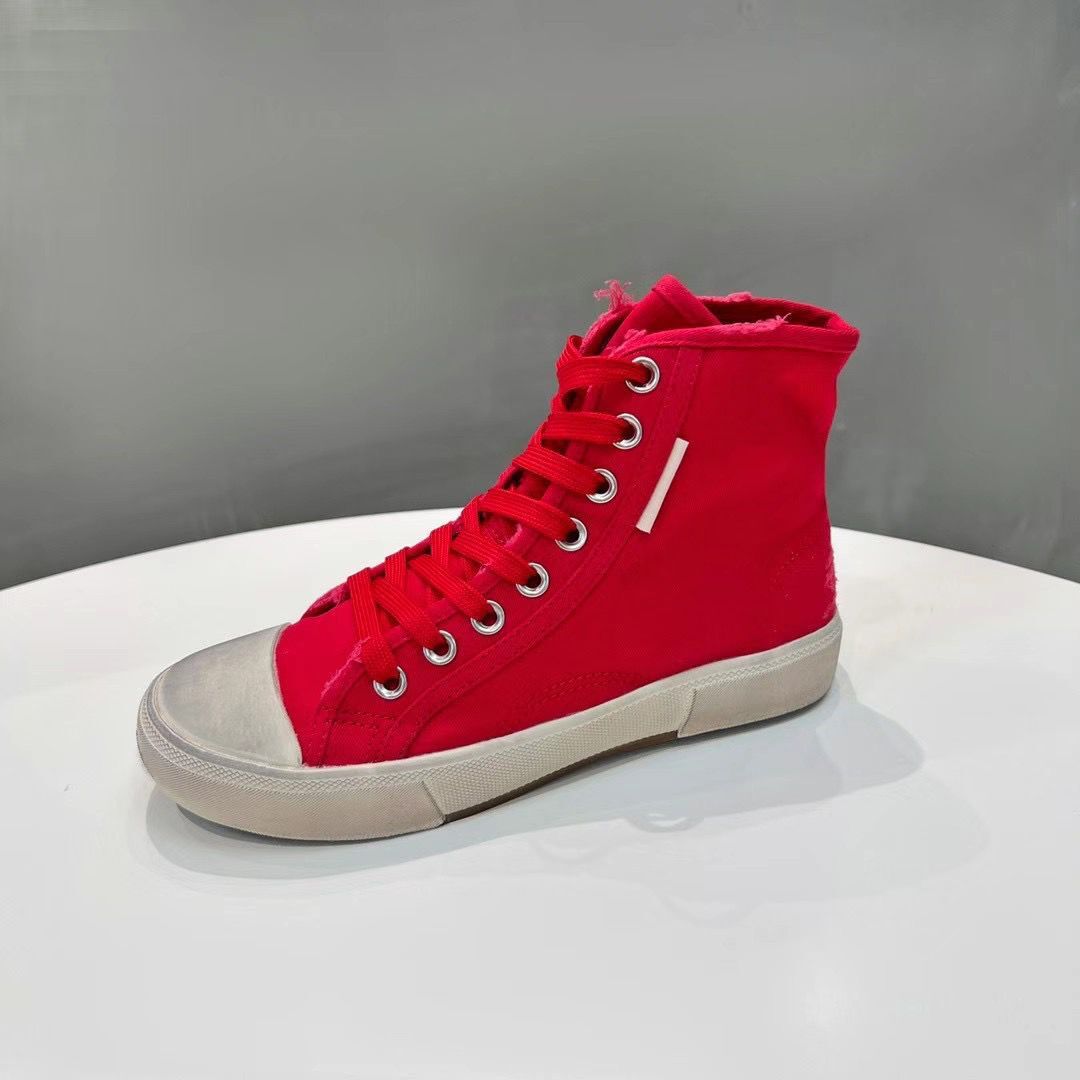 red【high top shoes】