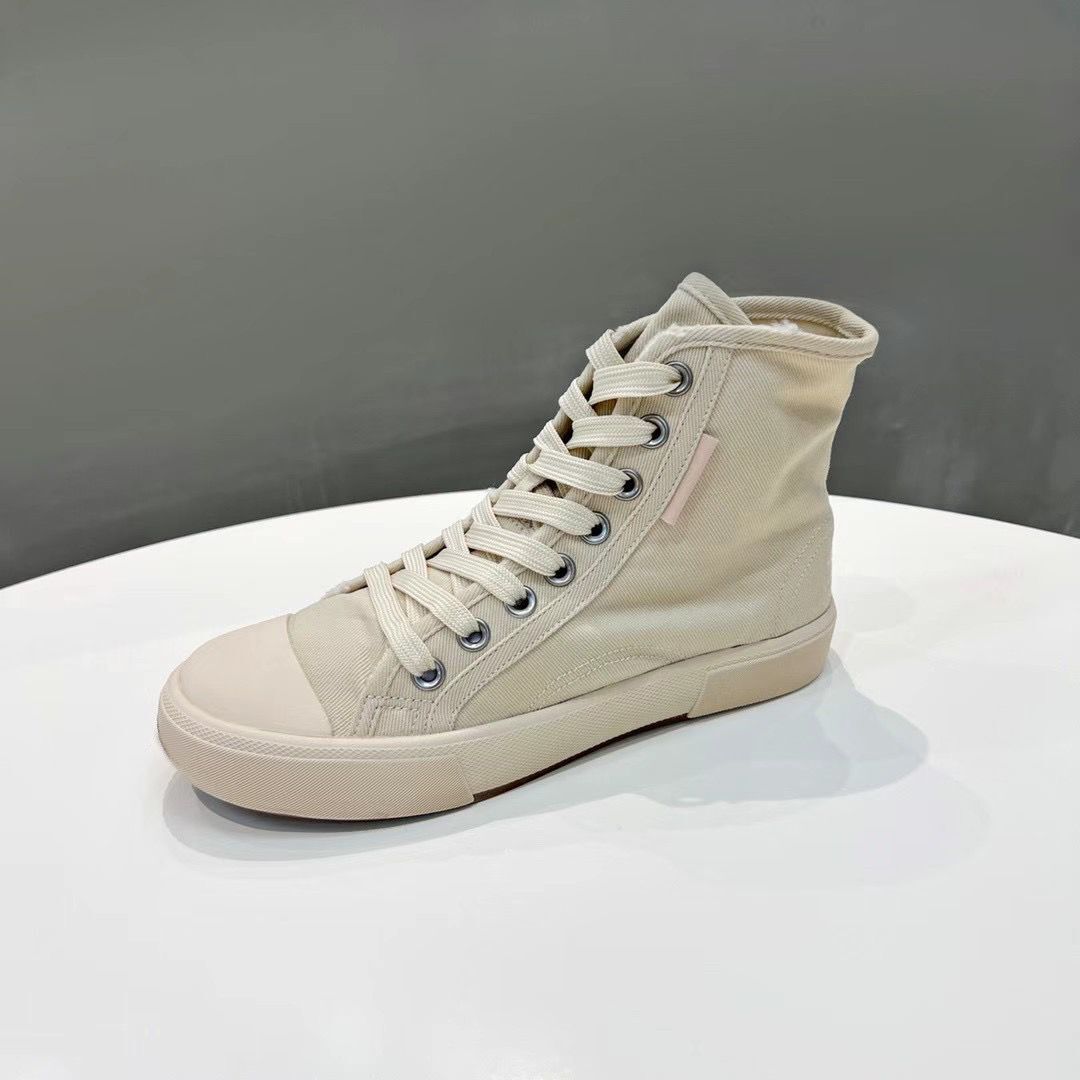 white【high top shoes】