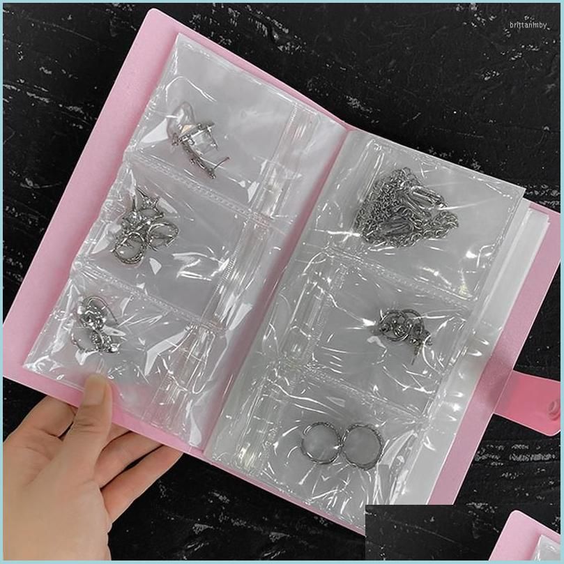 Transparent Self Sealing Adhesive Pouch PVC Bag Jewelry Storage