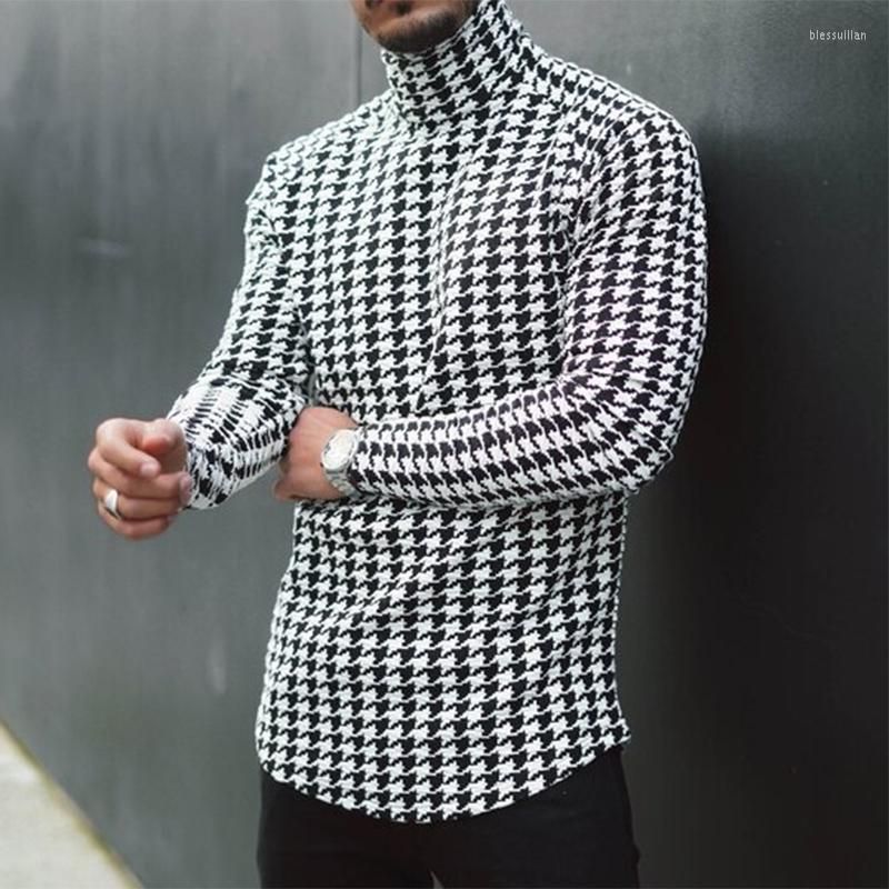 Houndstooth branco