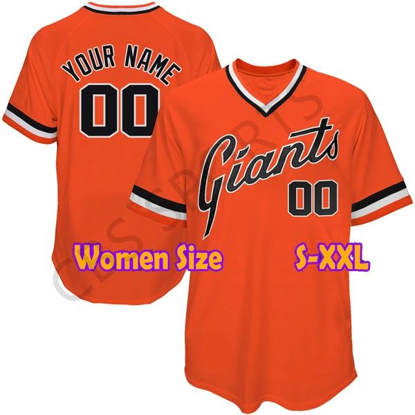 Orange throwback Womens