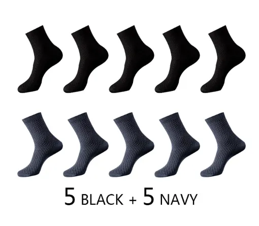 5 black 5 navy