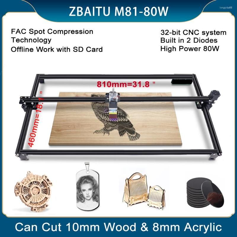 ZBAITU M37 Laser Engraver, 10W Output Power Laser Engraving