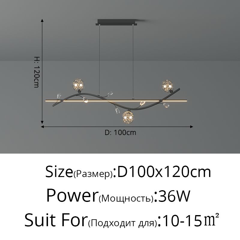 Svart A D100x120cm neutralt ljus