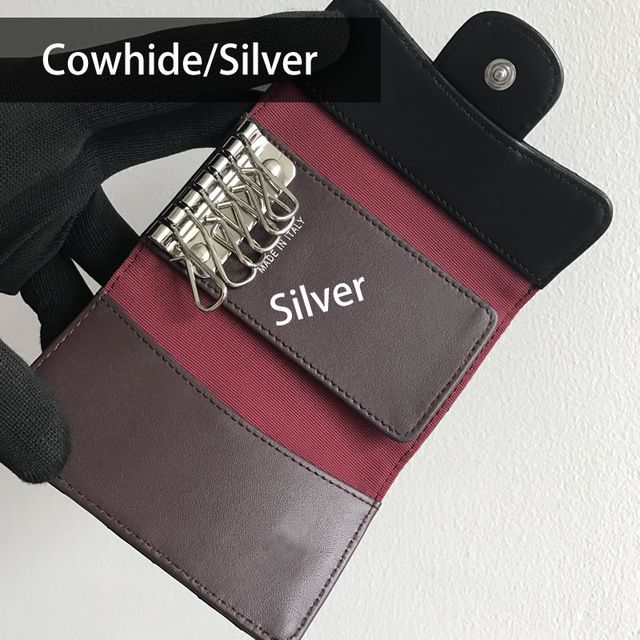 Caviar Cowhide Silver Buckle