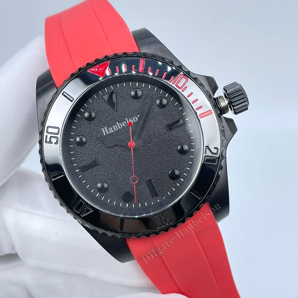 Red rubber strap