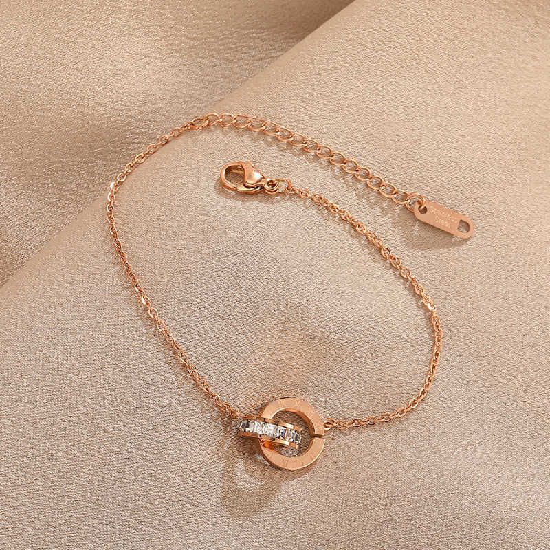 Armband Rose Gold White (ingen låda)