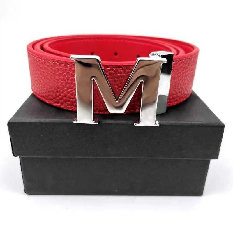 Silver Buckle + Red Belt