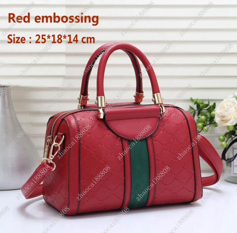 04 Red embossing