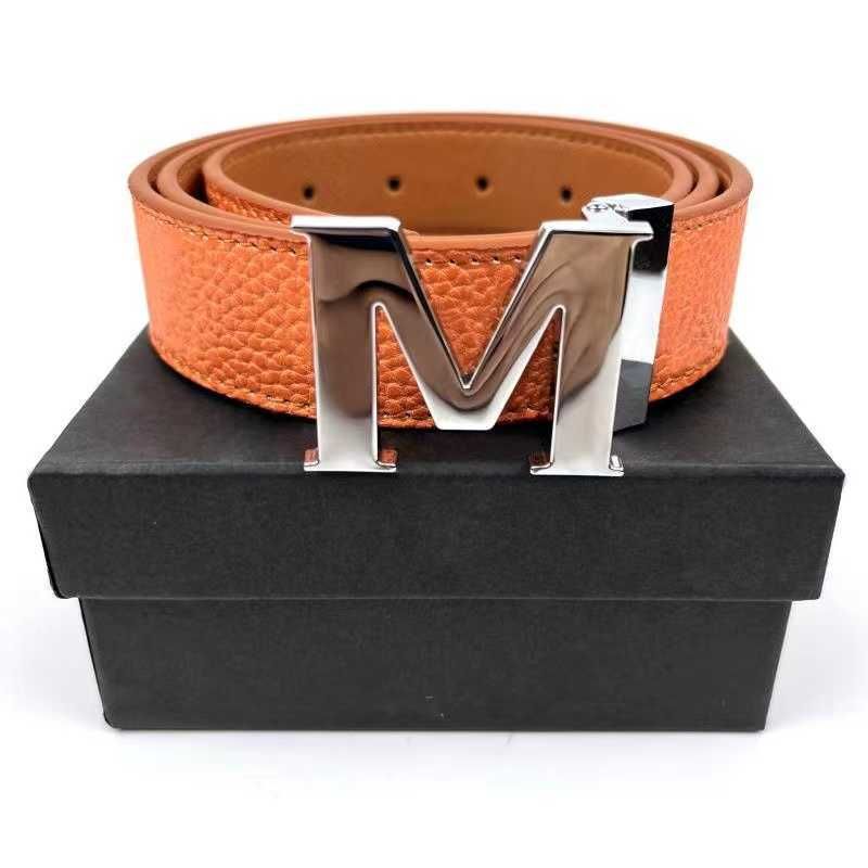 Silver Buckle + Brown Belt