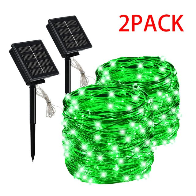 2pc Green-5M 50LED