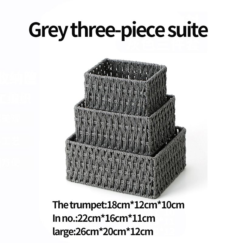 Suite gris de tres piezas