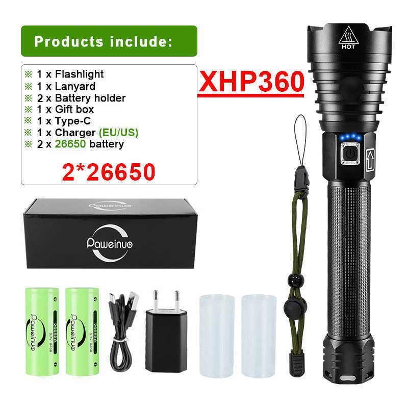 Xhp360 e-Led Flashlight