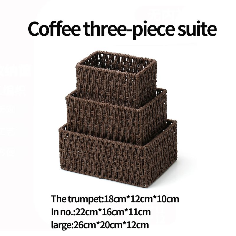Kaffee dreiteilige Suite