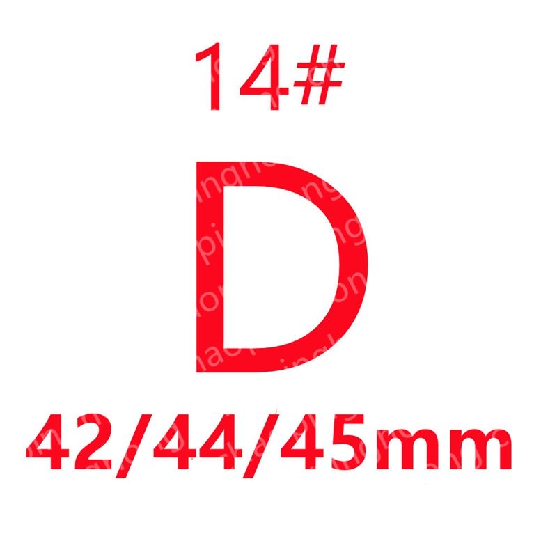 14#[d] Buchstabe 42/44/45mm