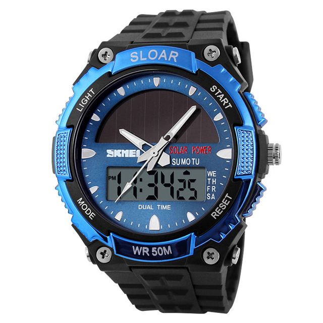 Montre bleue