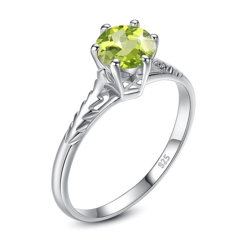 Peridot G Sterling Sliver