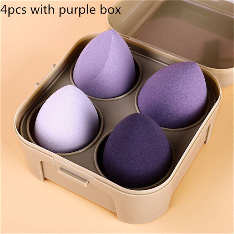 4pcs紫色の箱