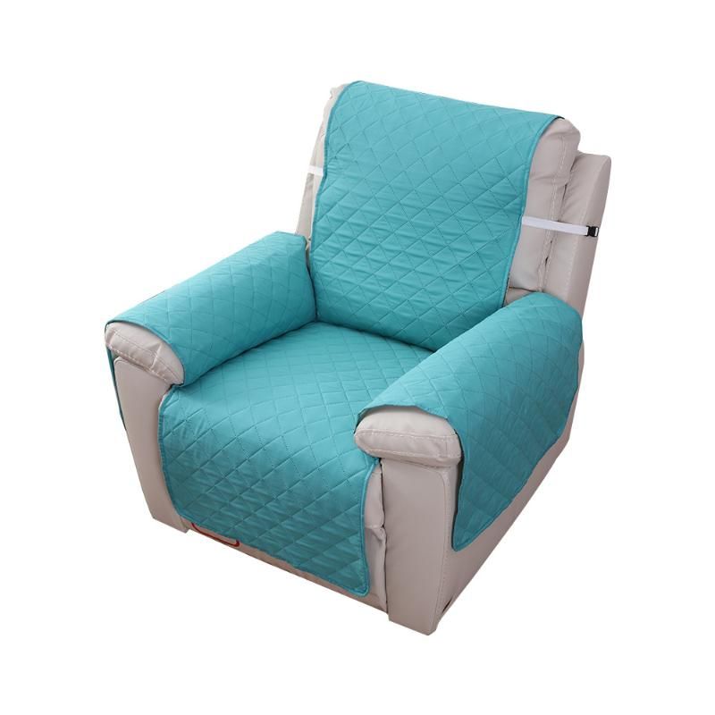 Aqua blue 1 Seat Sofa Cover