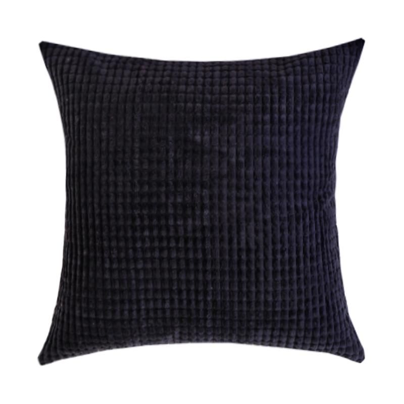 Black cushion cover