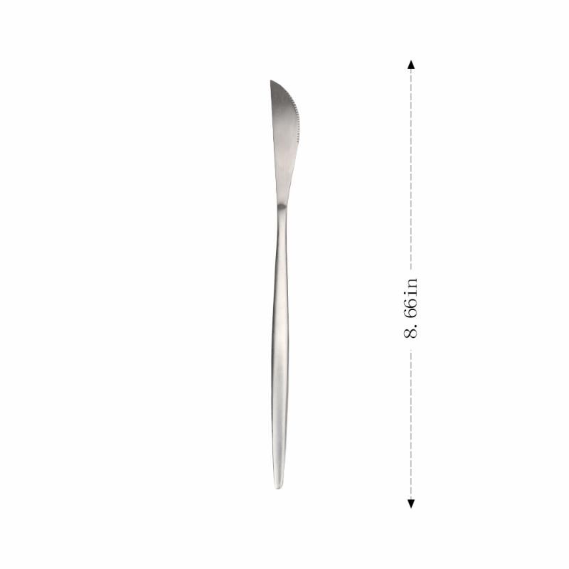 matte dinner knife