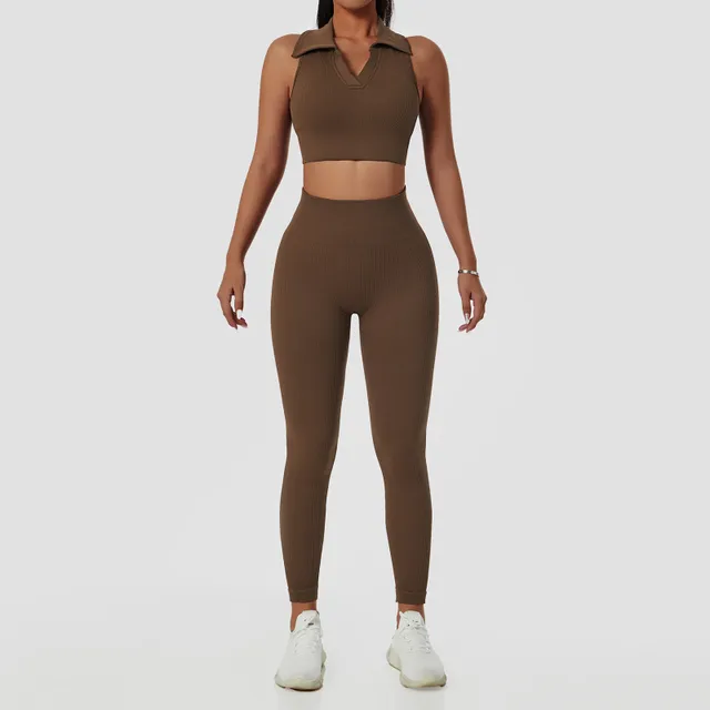 Brown Yoga Set