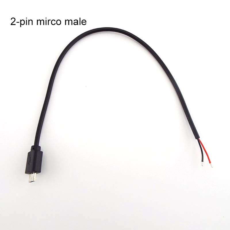 5pc a 2 pin micro maschi