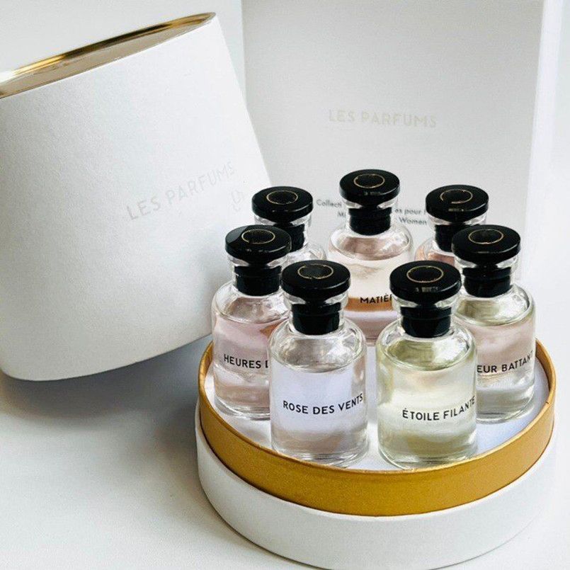 Fragrance Perfume Set 10ml Rose/ Etoile Filante/ Cceur Battant/ Attrape  Reves/ Matiere Noire/ Le Jour Se Leve/ Heures Dabsence With Box Lasting  Gift Free Delivery From Fjn_home2, $47.15