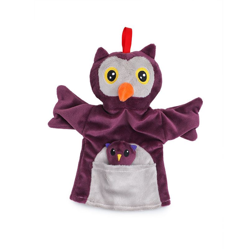 Lila Owl-Tier-Tiere