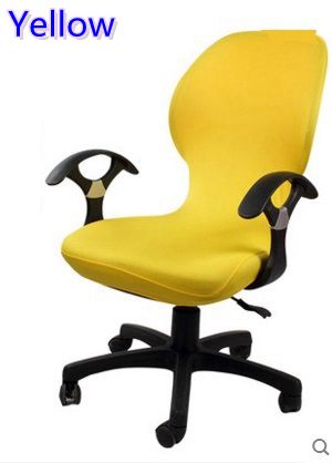 Yellow Computer chair cover