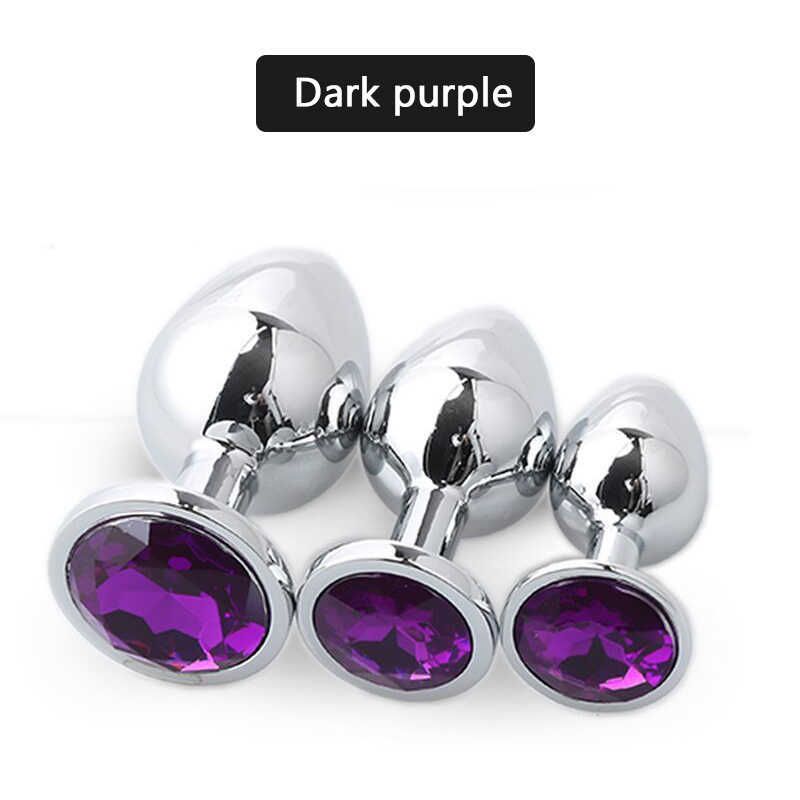 Dark Purple Sml 3pcs