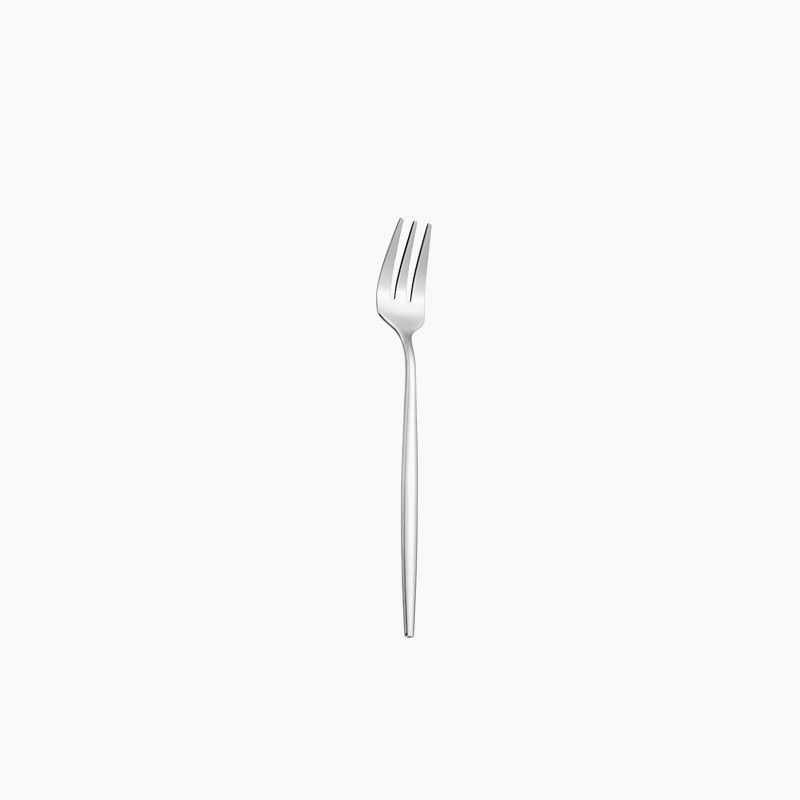 glossy tea fork