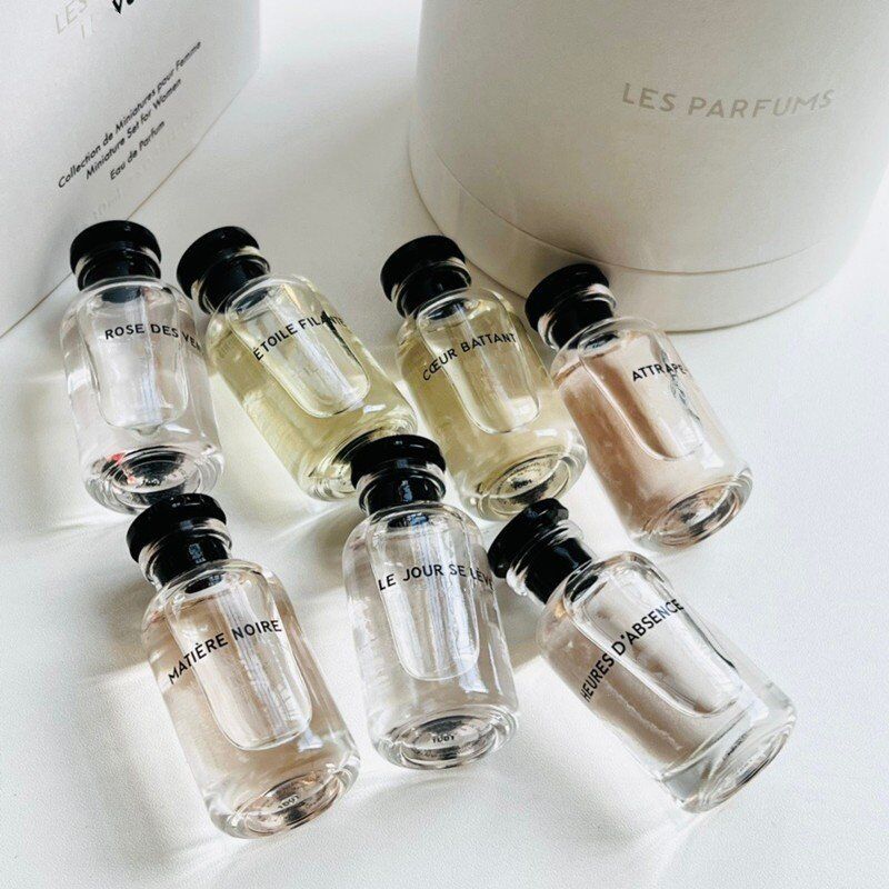 7 In 1 Perfume Set 10ml Rose Etoile Filante/ Cceur Battant/ Attrape Reves/  Matiere Noire/ Le Jour Se Leve/ Heures Dabsence 10mlx7 Perfume Kit Gift  Free Delivery From Fjn012, $47.39