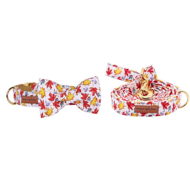 Collar Leash Bow