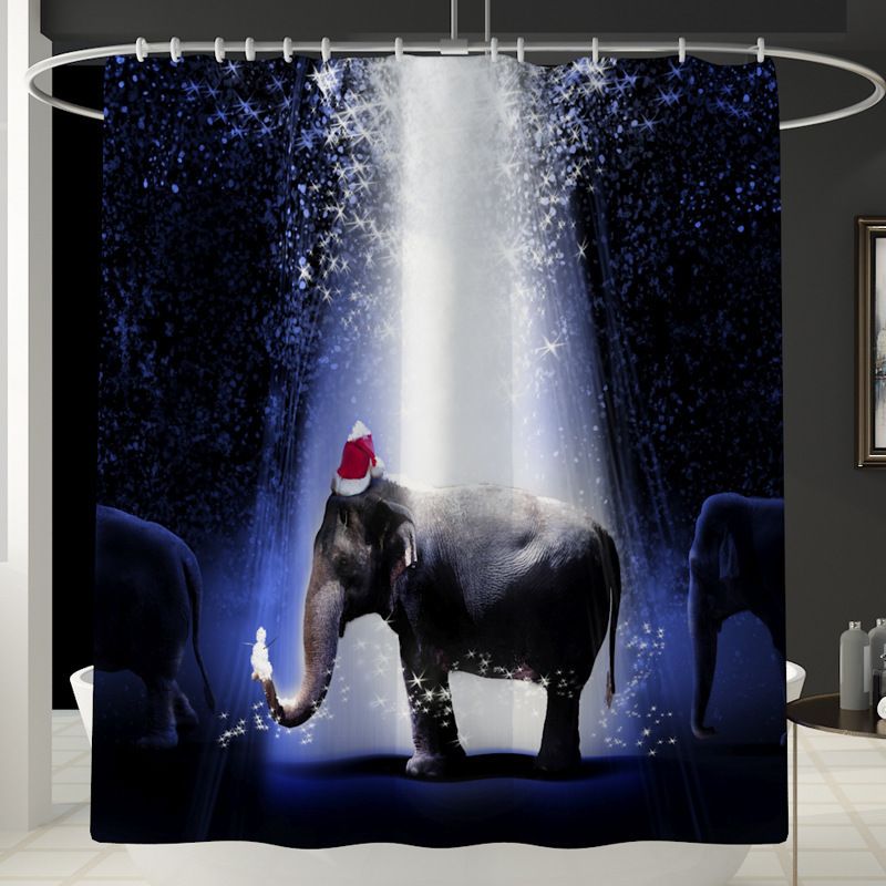 una cortina de ducha
