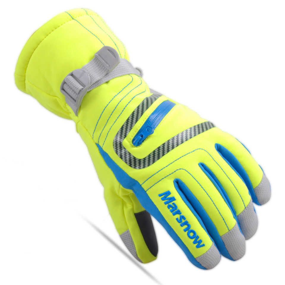 gants de ski vert