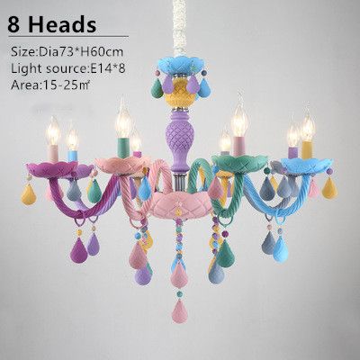 8 Heads Lamp con lampadine a LED