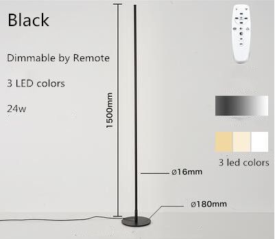 검은 Dimmable LED