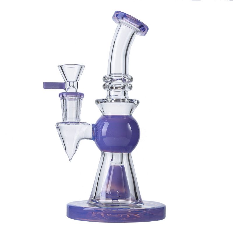 Purple Bong With Bowl