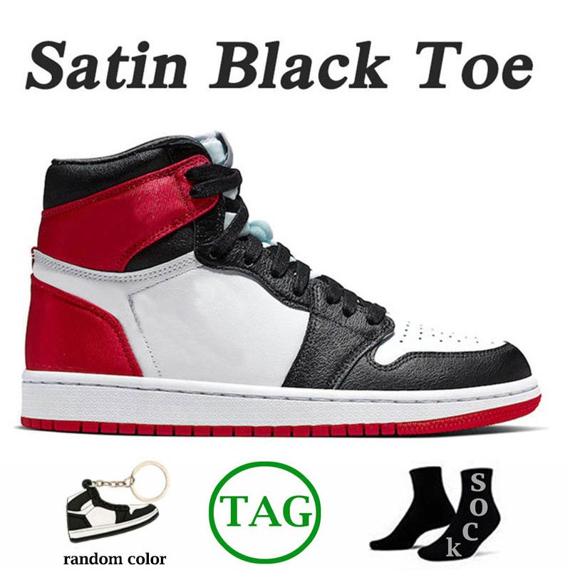 # 36-47 Black Toe Satin