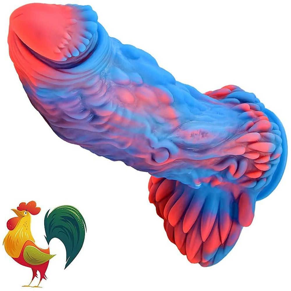 Vibrator Cock Dragon Monster Huge Penis with Suction Cup Big Dick Animal  Anal Dildo Vagina Massager