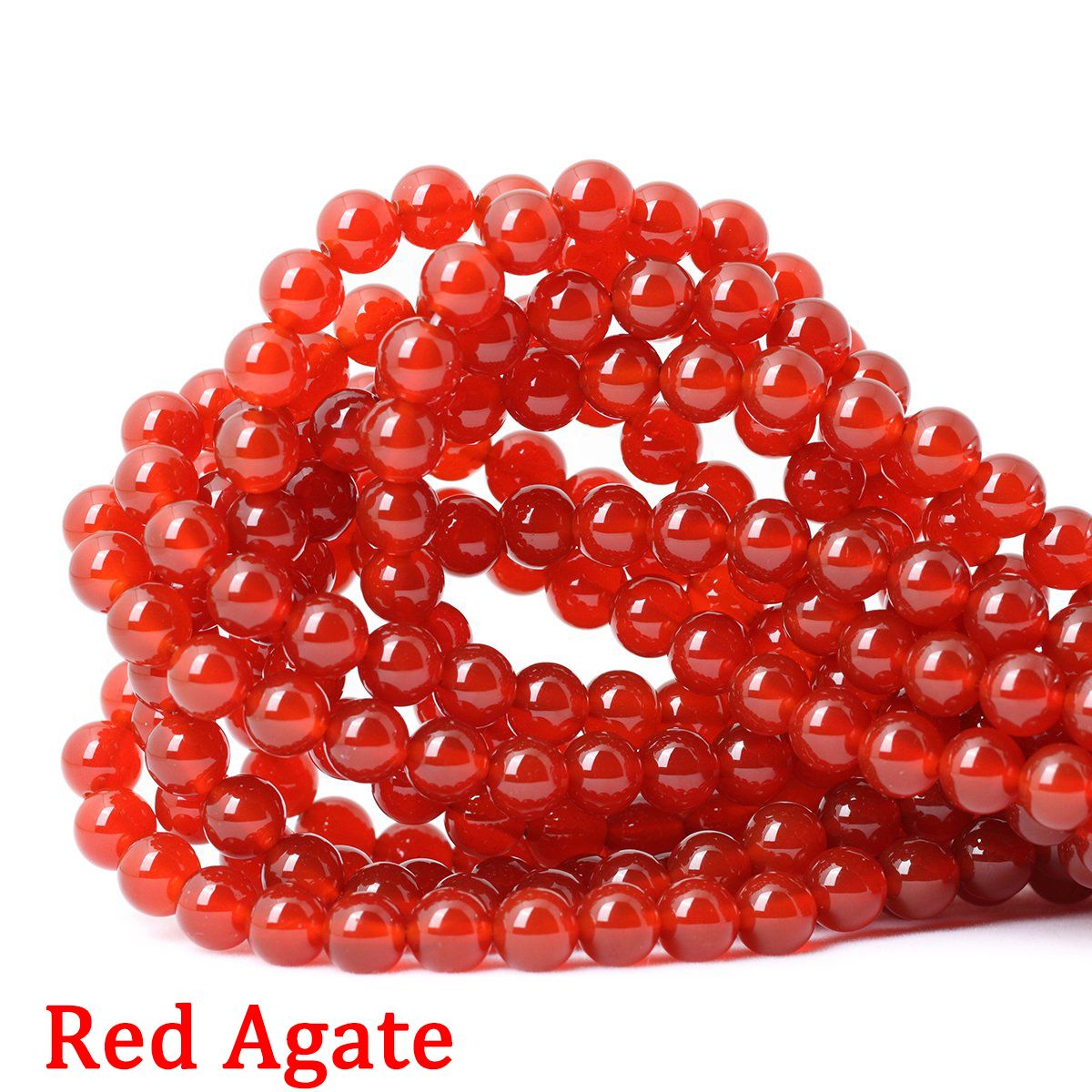 czerwony agat (48pc)