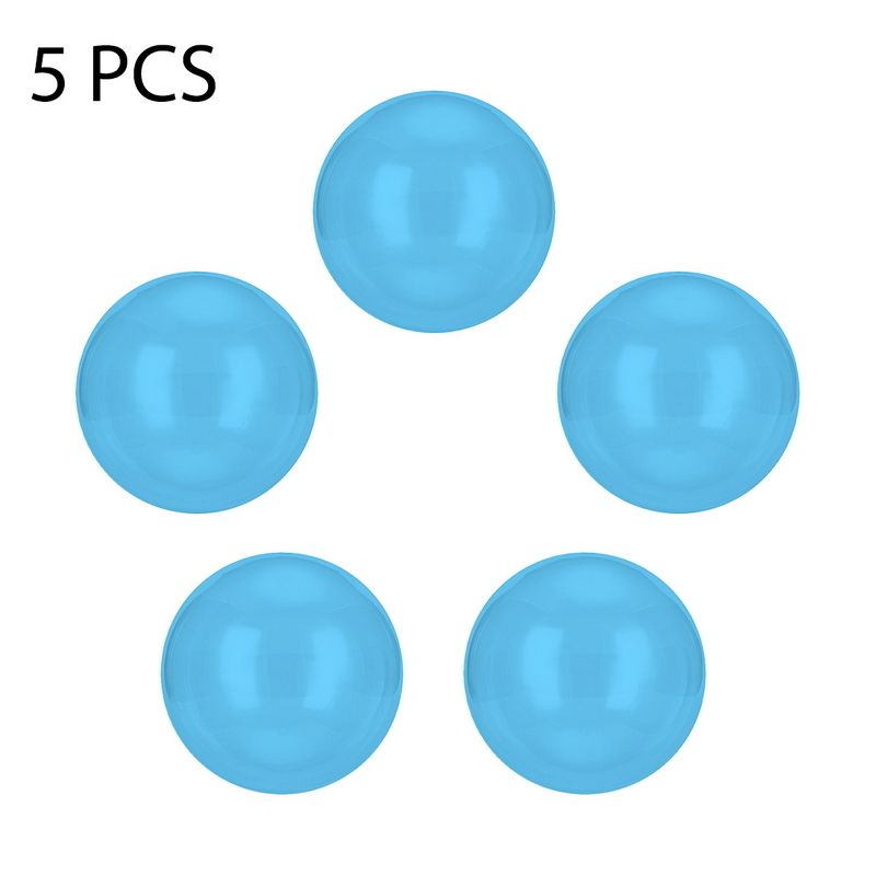 5pcs azul 6cm