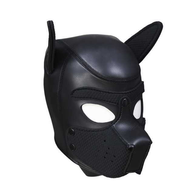 Schwarze Maske