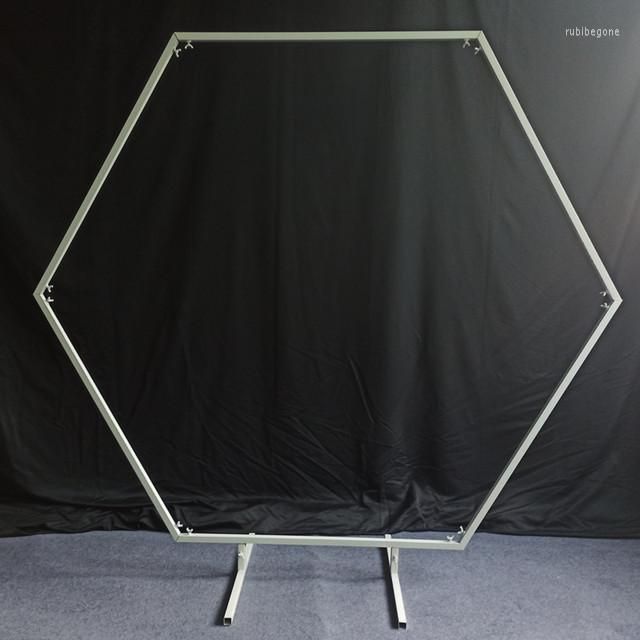 100 cm hexagon wit