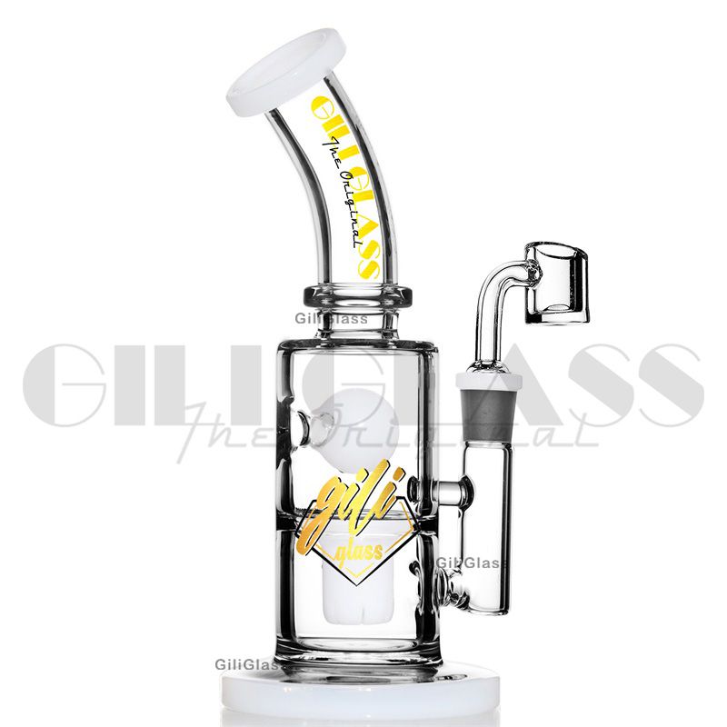 Gili-261 white with quartz banger